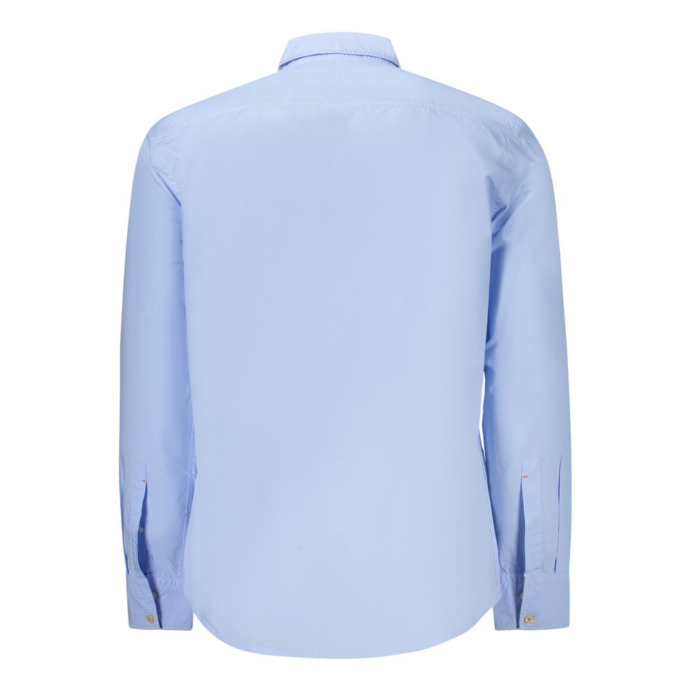 Hugo Boss Azzurro Katoenen Heren Overhemd