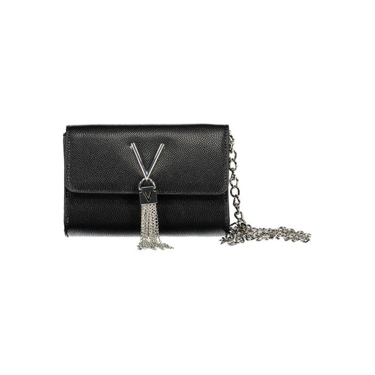 Mario Valentino Black Polyurethane Handbag for Women