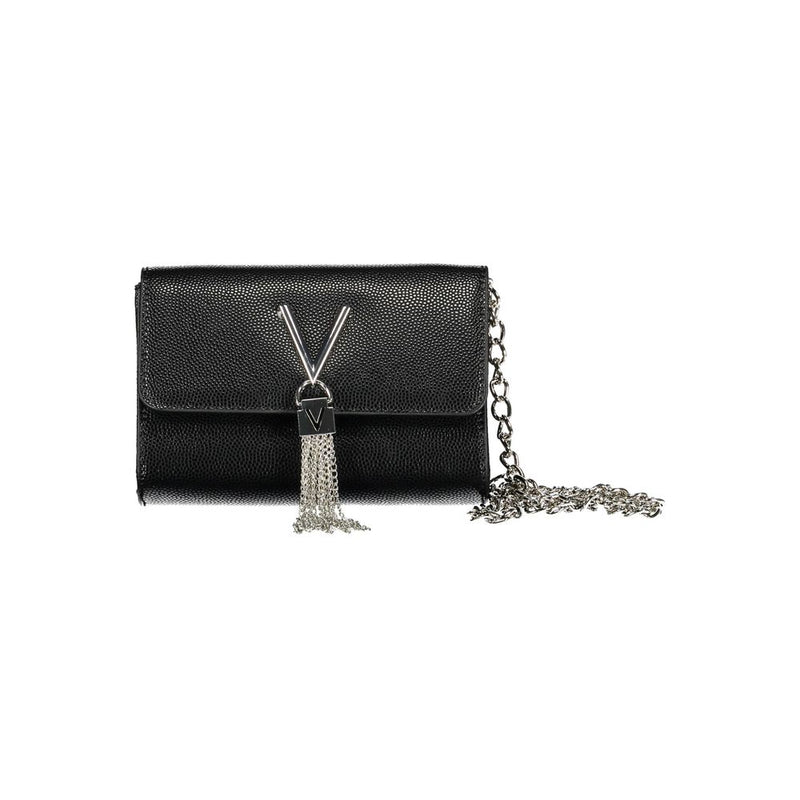 Mario Valentino Black Polyurethane Handbag for Women