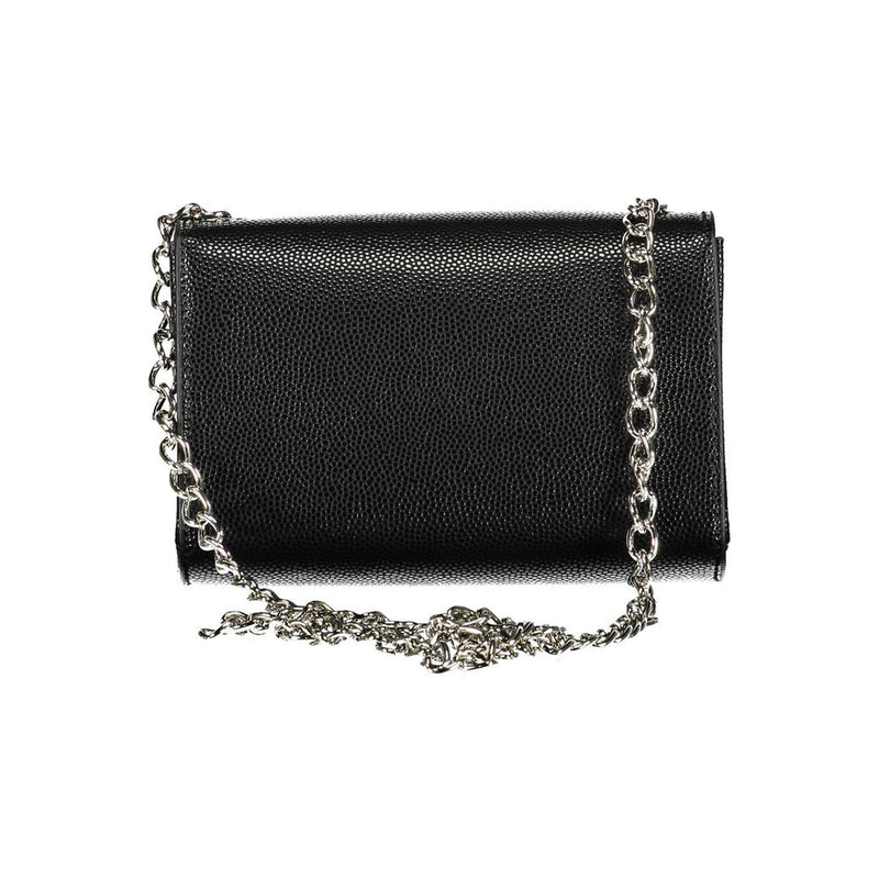 Mario Valentino Black Polyurethane Handbag for Women