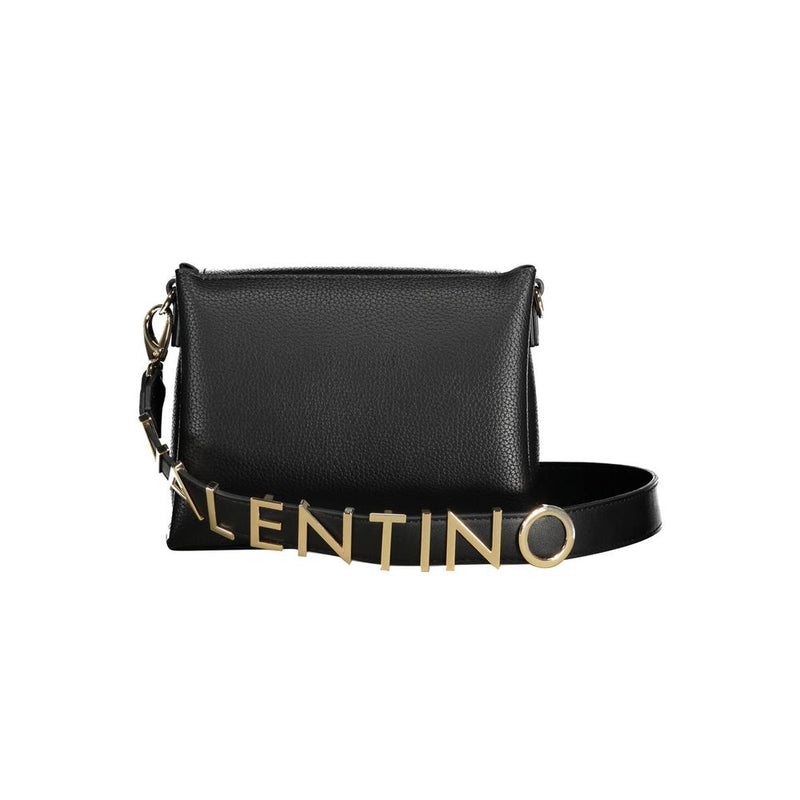 Mario Valentino Black Polyethylene Handbag - Élégante et Fonctionnelle