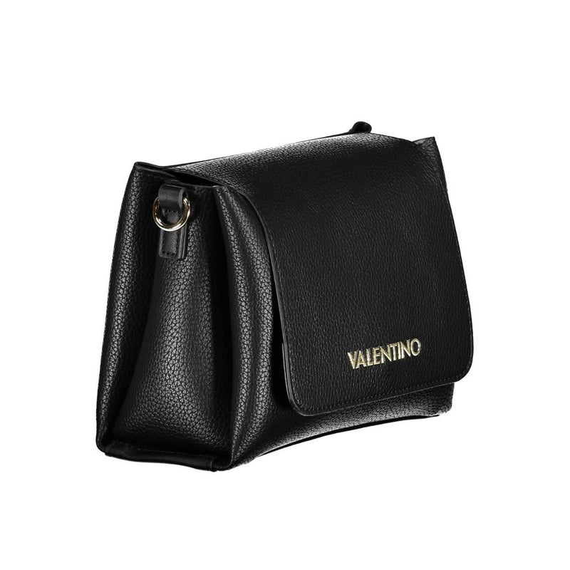 Mario Valentino Black Polyethylene Handbag - Élégante et Fonctionnelle