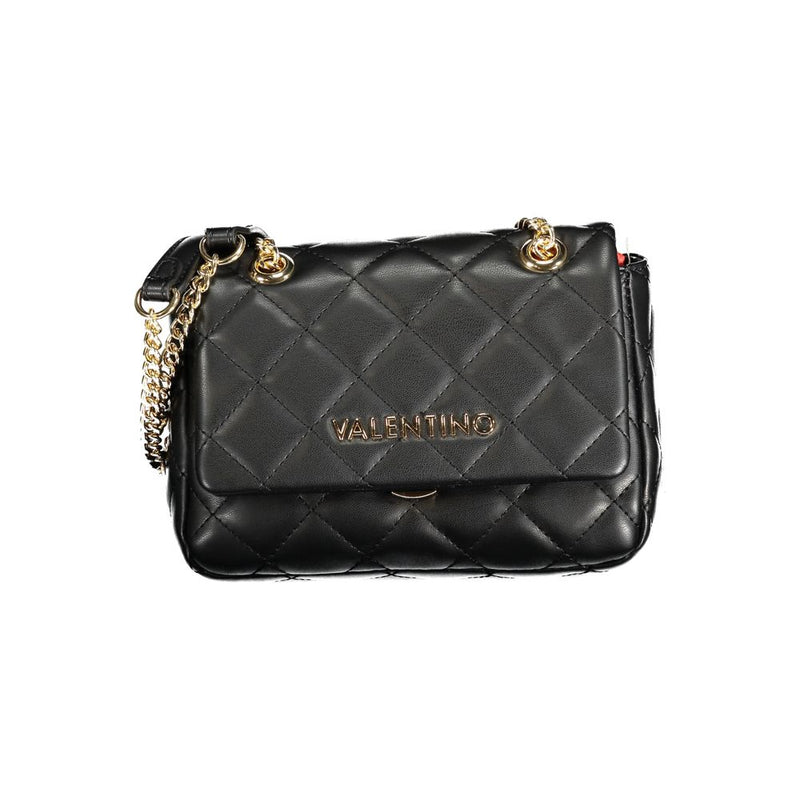 Mario Valentino Black Polyethylene Handbag - Élégant et Fonctionnel