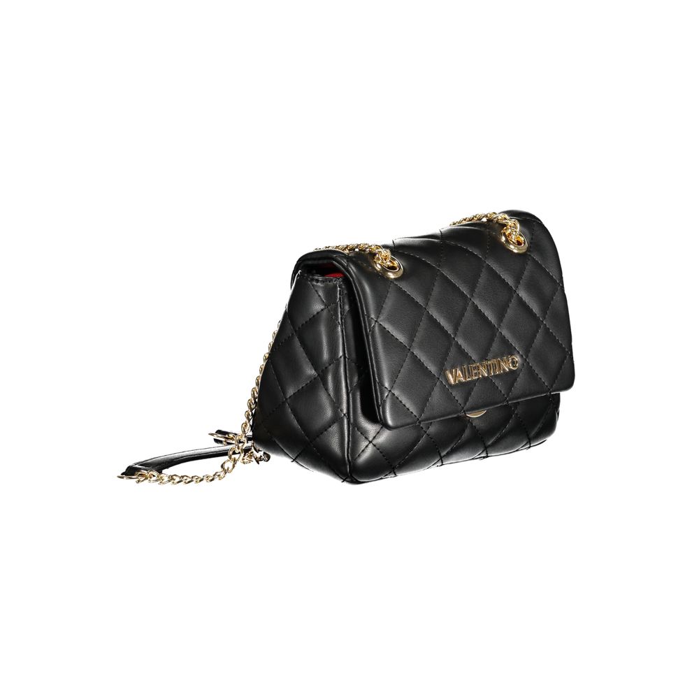 Mario Valentino Black Polyethylene Handbag - Élégant et Fonctionnel