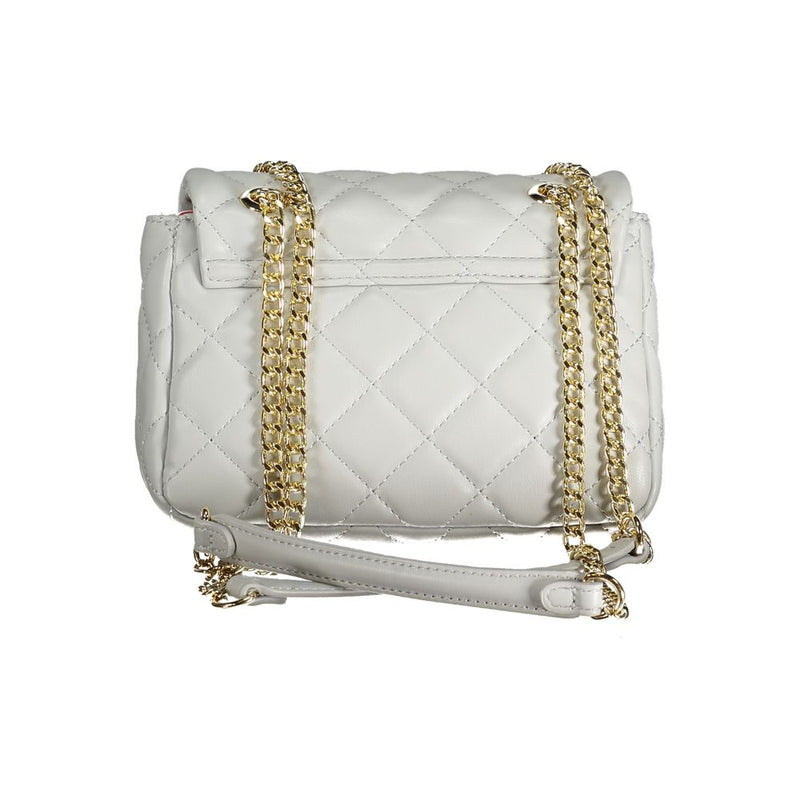 Mario Valentino Gray Polyethylene Handbag - Chic and Functional