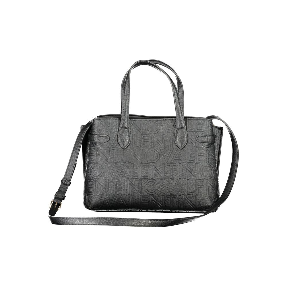 Mario Valentino Black Polyethylene Handbag - Elegant and Versatile