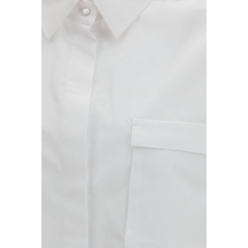 Max Mara White Cotton Shirt for Women