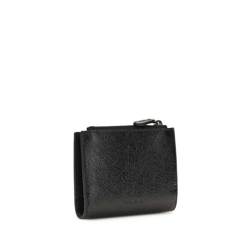 Balenciaga Black Lamb Ovis Aries Wallet