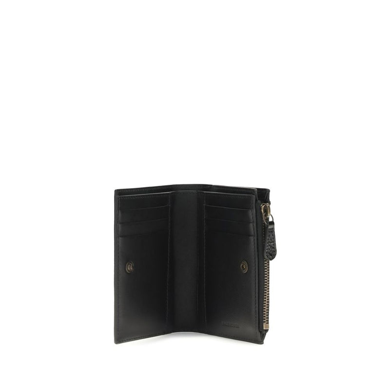 Balenciaga Black Lamb Ovis Aries Wallet