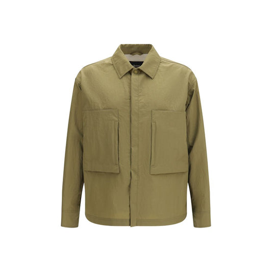 LAMINAR Bicolor Polyamide Coat - Contemporary Technical Jacket