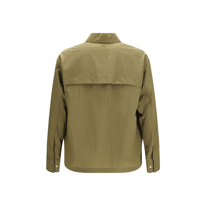 LAMINAR Bicolor Polyamide Coat - Contemporary Technical Jacket