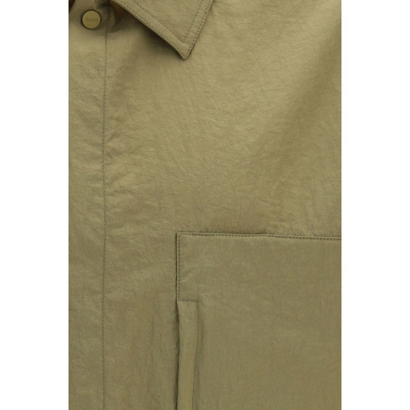 LAMINAR Bicolor Polyamide Coat - Contemporary Technical Jacket