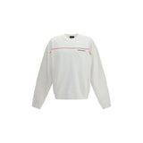 Dsquared² Sweatshirt en Coton Blanc avec Logo