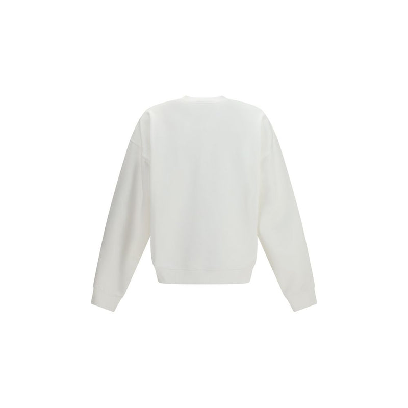 Dsquared² Sweatshirt en Coton Blanc avec Logo