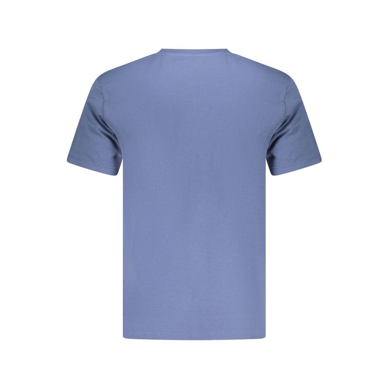 Timberland Blue Organic Cotton Men T-Shirt