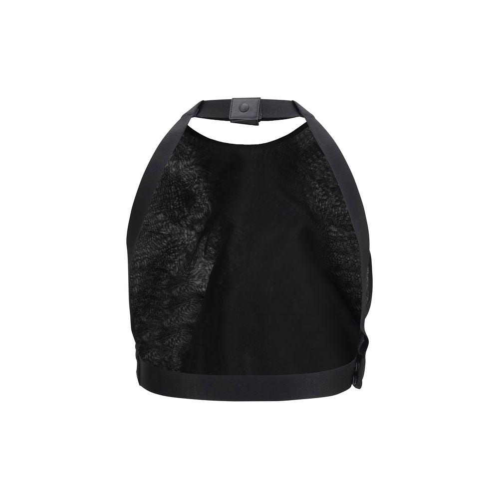 Max Mara Fumetto Black Silk Pattern Shirt