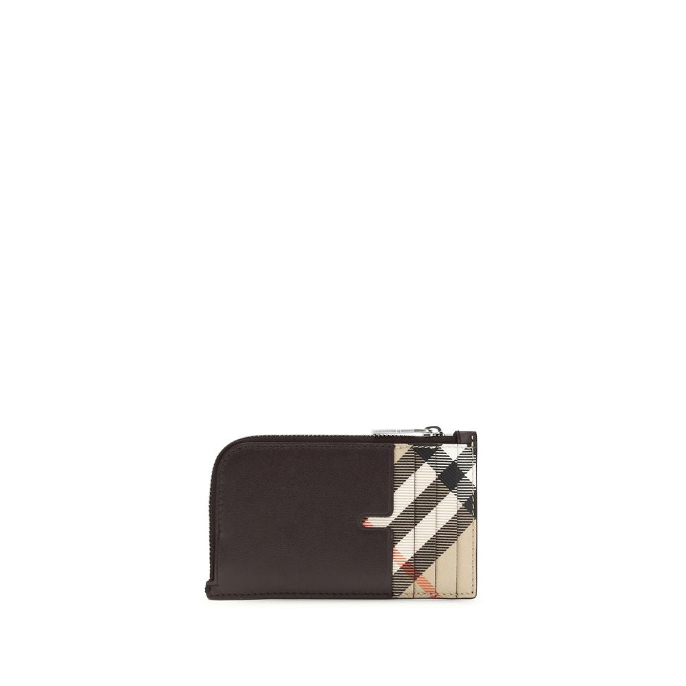 Portefeuille Burberry en cuir de veau multicolore Bos Taurus