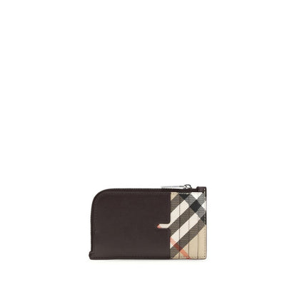 Portefeuille Burberry en cuir de veau multicolore Bos Taurus