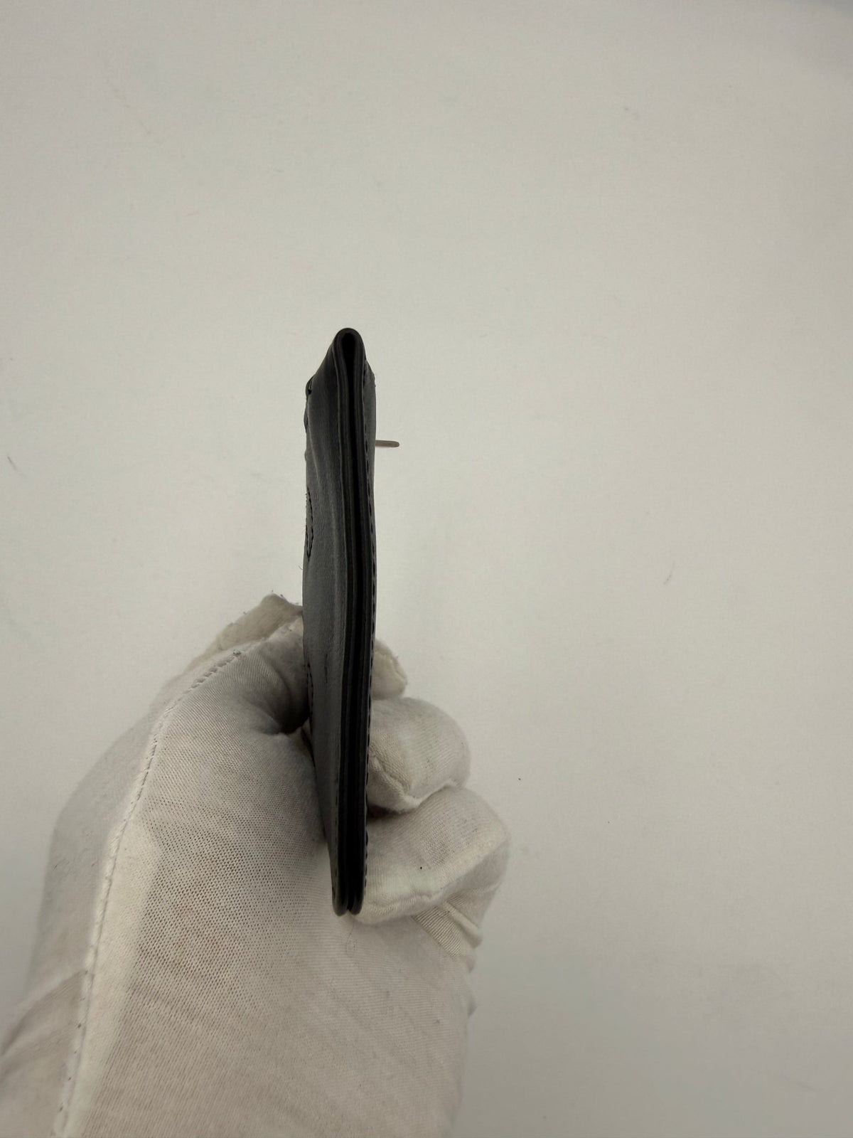 Chanel CHANEL Lamb Leather Coin Purse/Card Holder