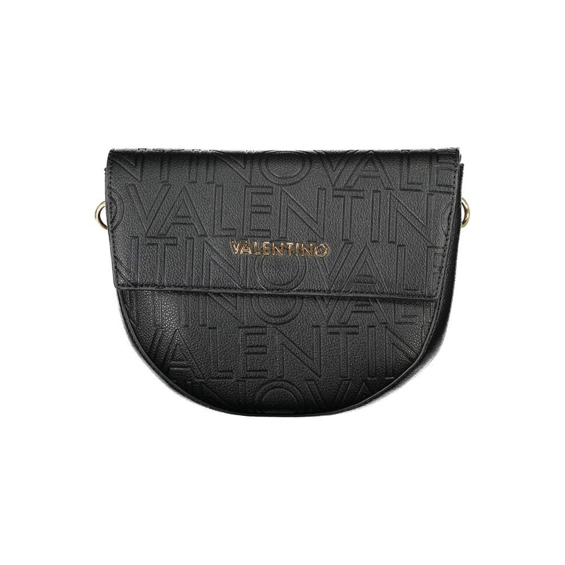 Mario Valentino Black Polyurethane Handbag for Women