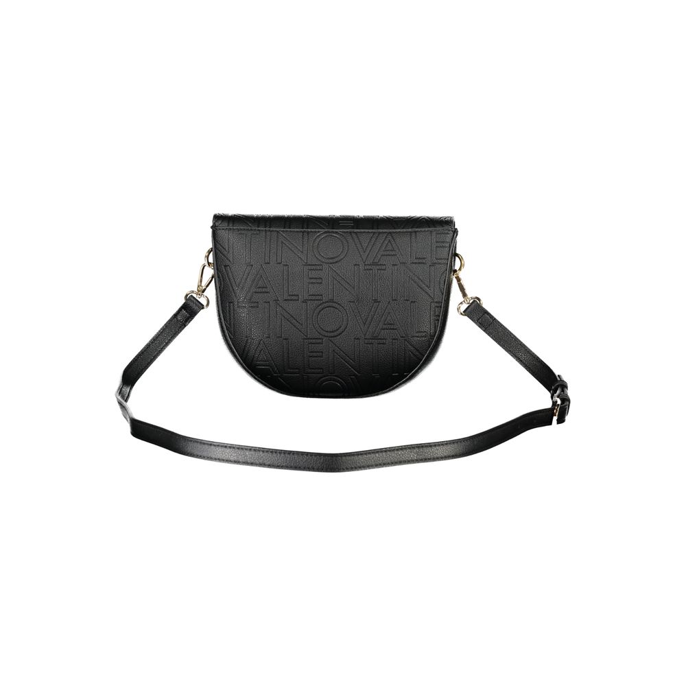 Mario Valentino Black Polyurethane Handbag for Women