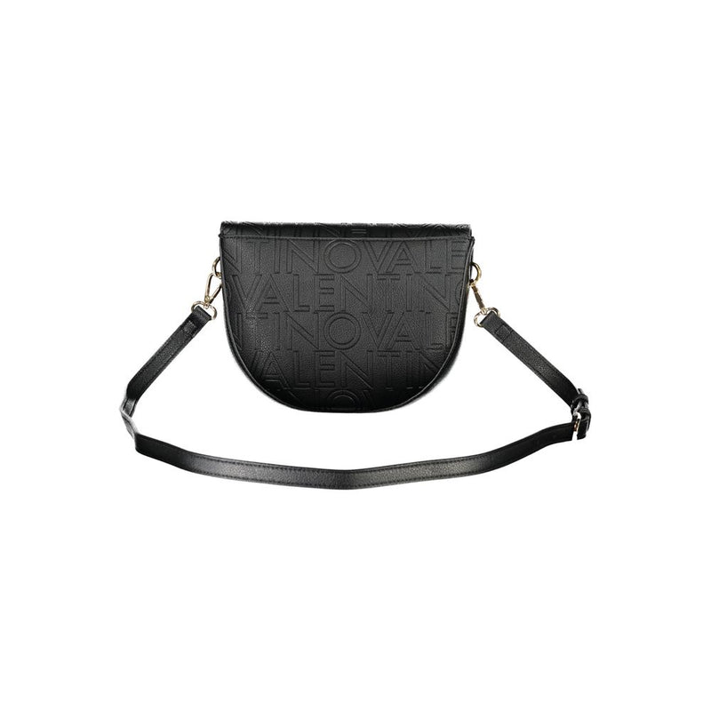 Mario Valentino Black Polyurethane Handbag for Women