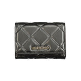 Mario Valentino Nero Polyurethane Women Wallet - Sophisticated Elegance