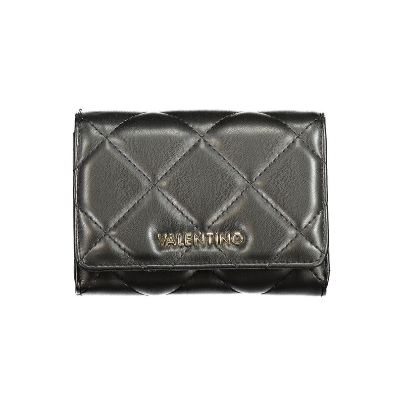 Mario Valentino Nero Polyurethane Wallet for Women