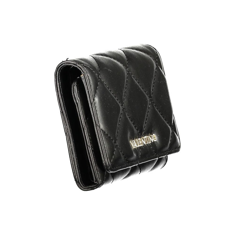 Mario Valentino Nero Polyurethane Wallet for Women