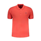 Polo Shirt en Coton Rouge Gianmarco Venturi