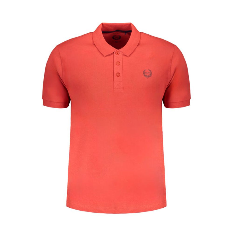 Gianmarco Venturi Rode Poloshirt van Katoen