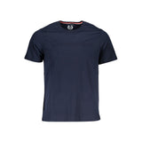 T-Shirt en Coton Bleu Gianmarco Venturi