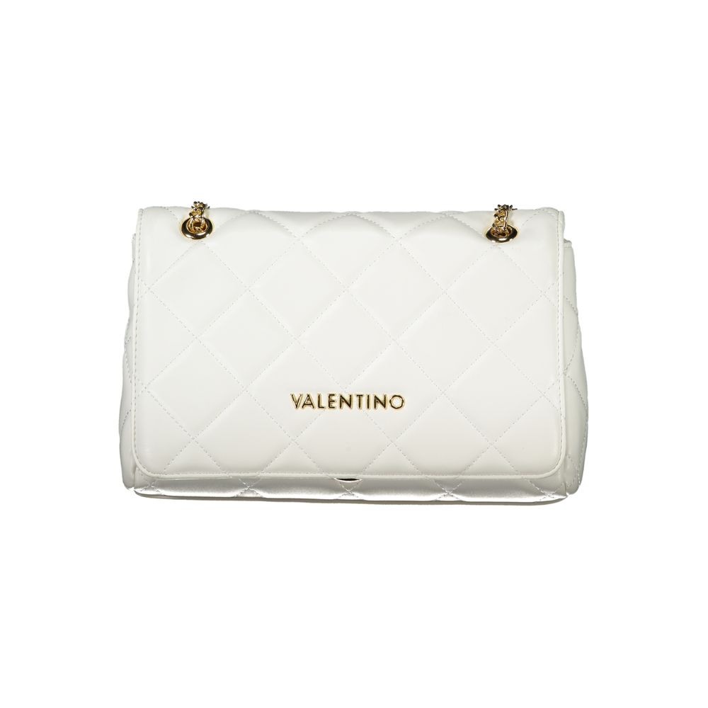 Mario Valentino Bianco Polyurethane Women's Shoulder Bag