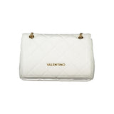 Mario Valentino Bianco Polyurethane Women's Shoulder Bag