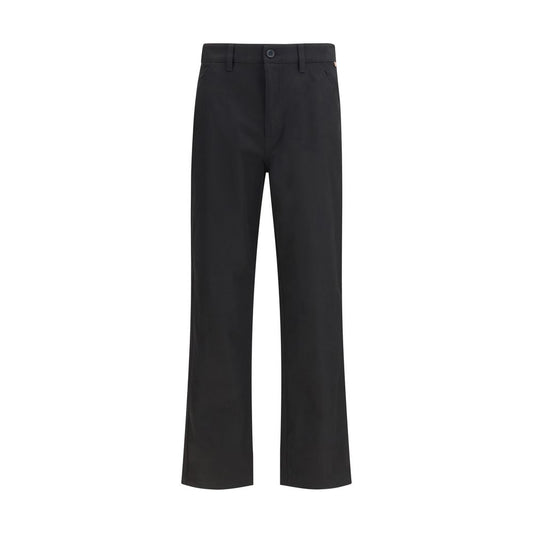 Burberry Zwarte Katoenen Chinobroek
