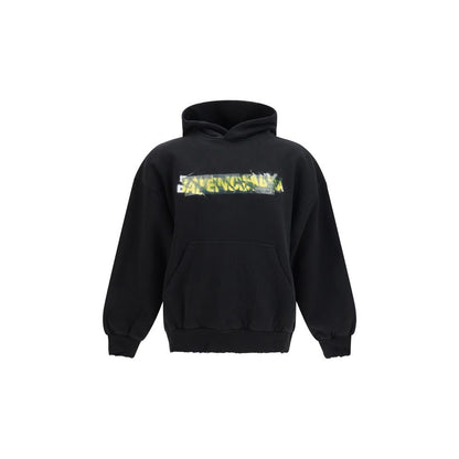 Sweat-shirt Balenciaga en coton noir