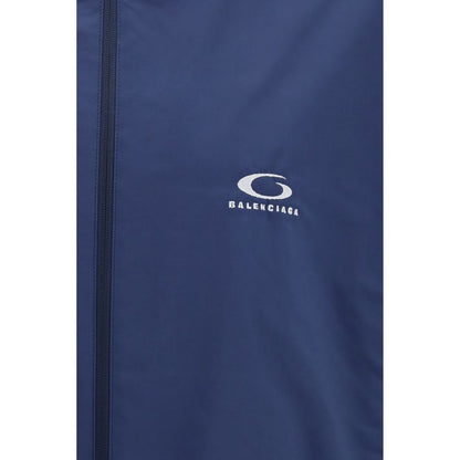 Veste Balenciaga en polyester bleu