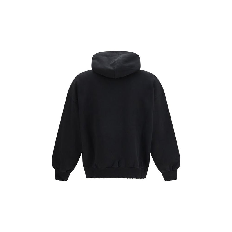 Balenciaga Black Cotton Sweatshirt