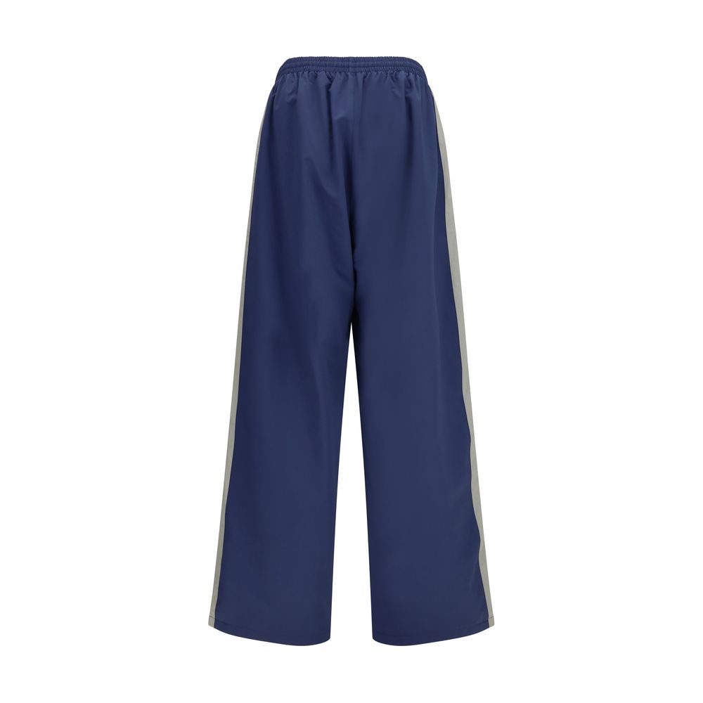Pantalon de jogging Balenciaga en polyester bleu