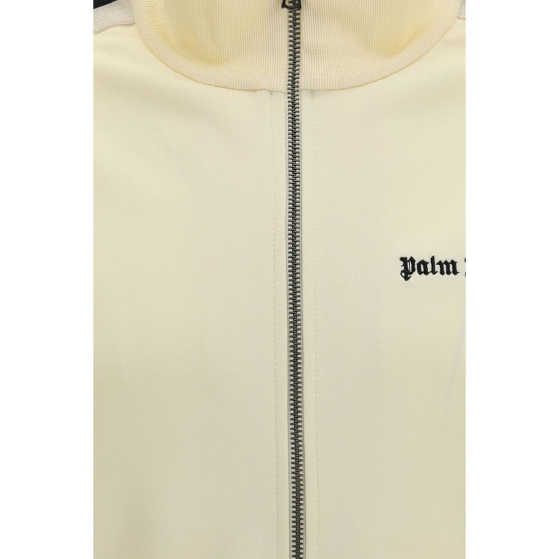 Palm Angels Beige Classic Logo Track Jacket
