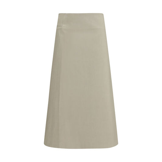 RIER Bicolor Cotton Skirt