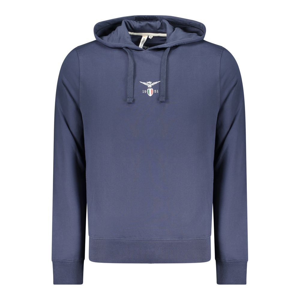 Accademia Militare Blue Cotton Men's Hoodie - Comfort & Style