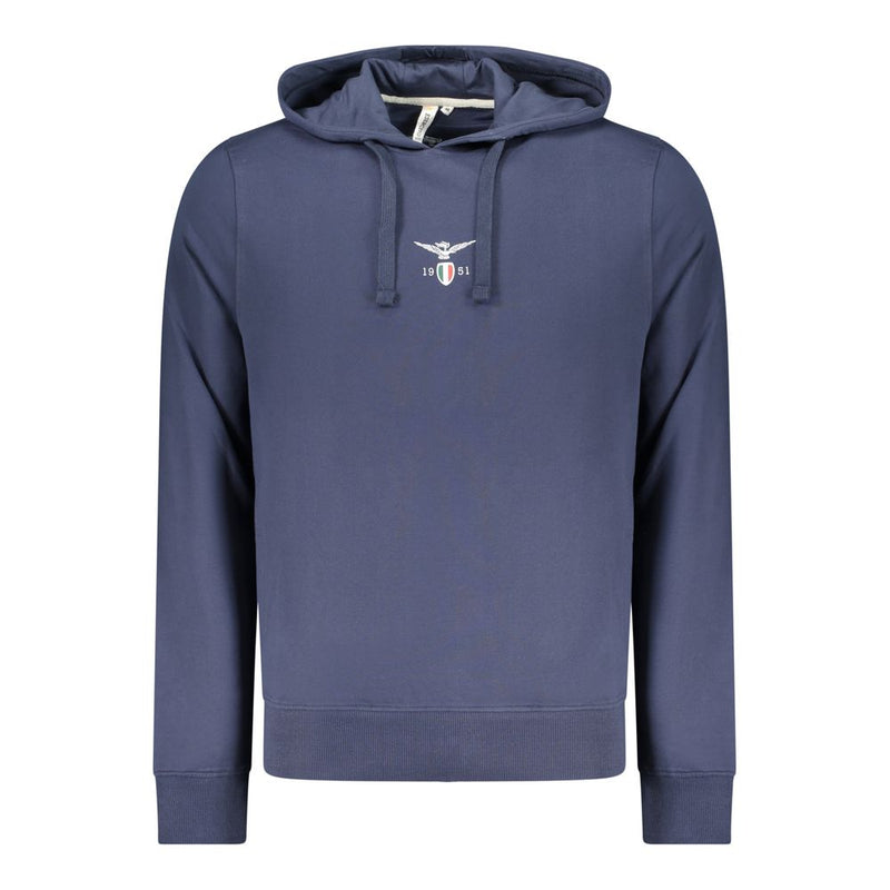 Accademia Militare Blue Cotton Men's Hoodie - Comfort & Style