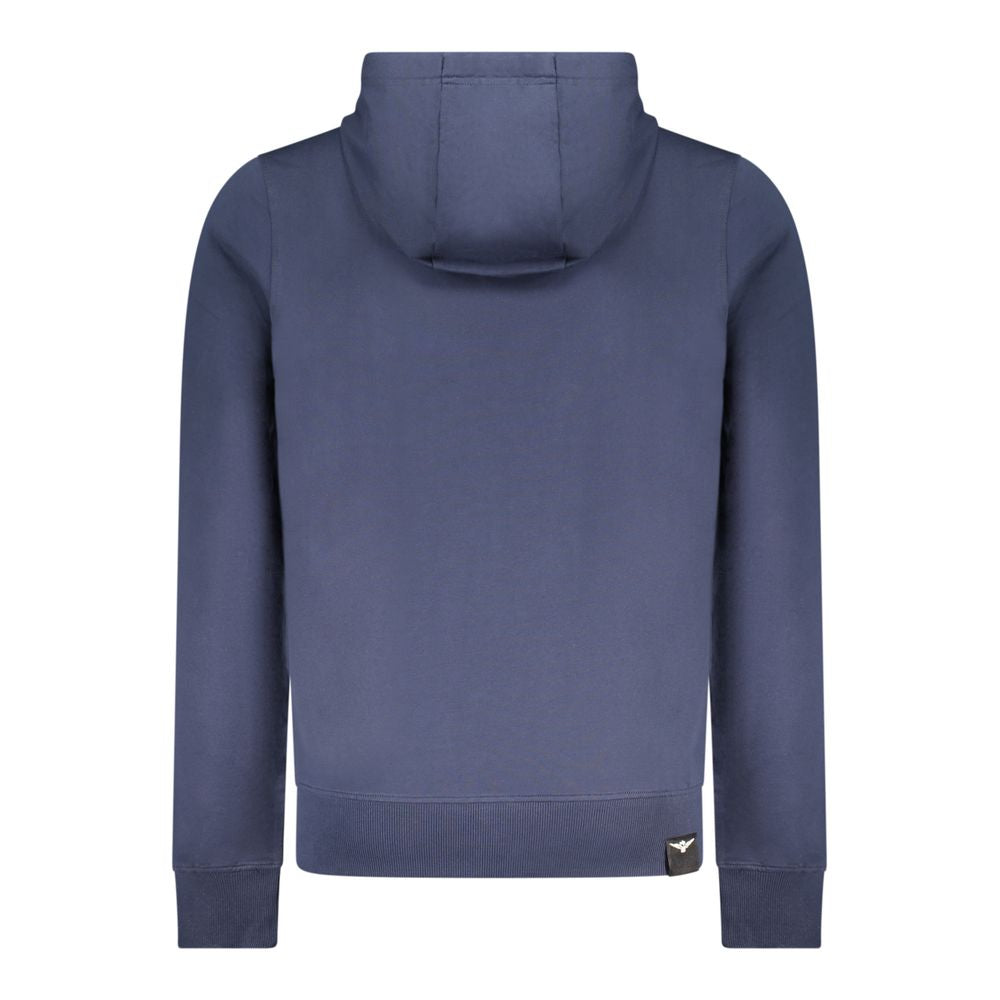 Accademia Militare Blue Cotton Men's Hoodie - Comfort & Style