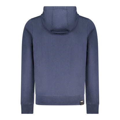 Accademia Militare Blue Cotton Men's Hoodie - Stylish & Comfortable