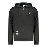 Accademia Militare Black Cotton Men's Hoodie - All-Day Comfort