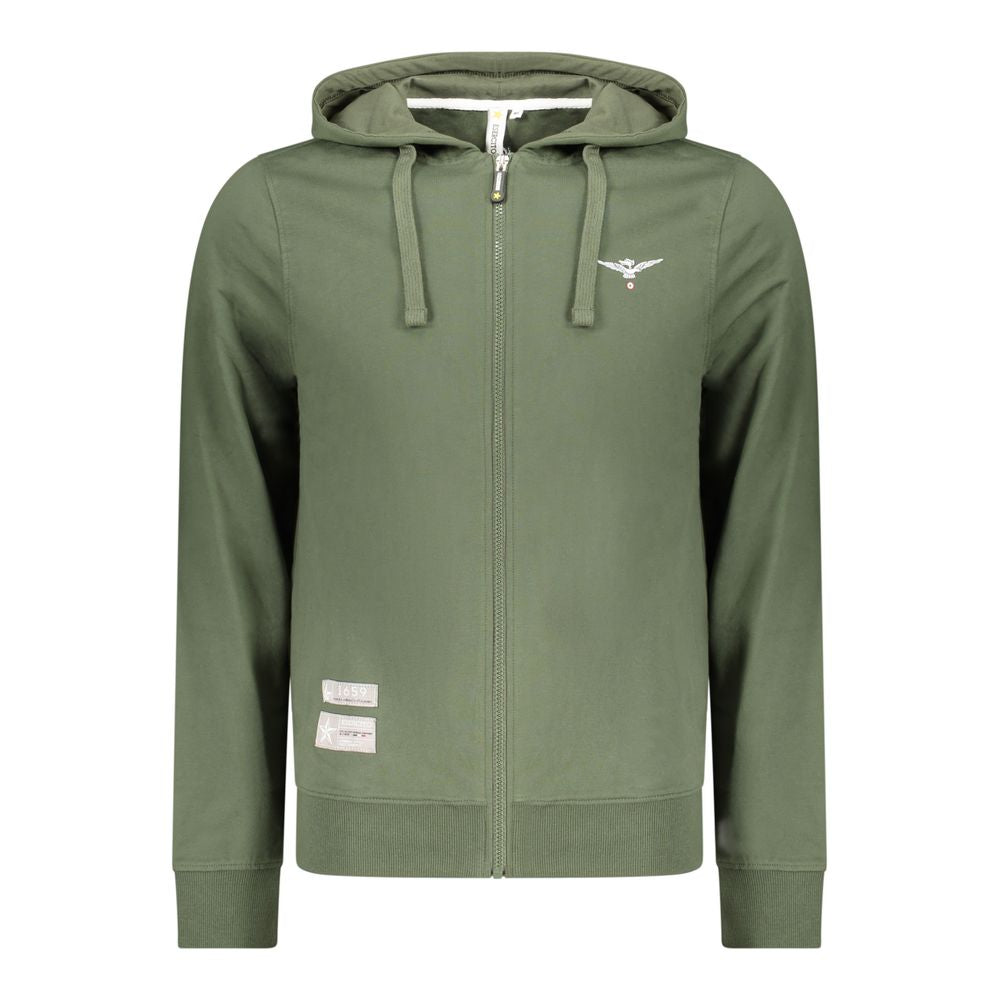 Accademia Militare Verde Cotton Men’s Hoodie - Urban Luxury