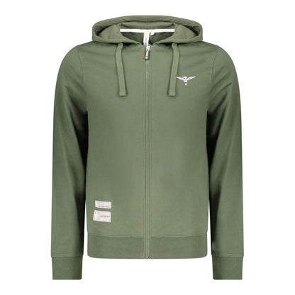 Accademia Militare Groene Katoenen Heren Hoodie