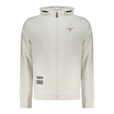 Accademia Militare White Cotton Men's Hoodie - Stylish Comfort