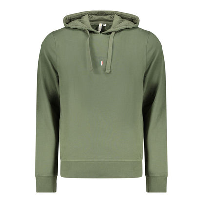 Accademia Militare Verde Cotton Men Hoodie - Stylish & Comfortable